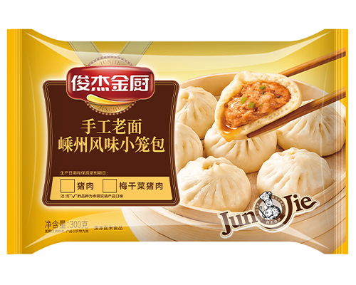 手工老面嵊州風味小籠包