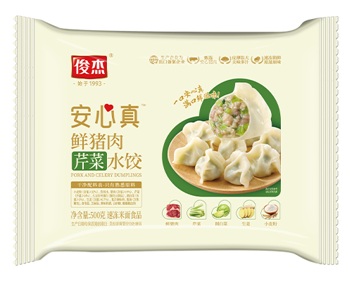 鮮豬肉芹菜水餃