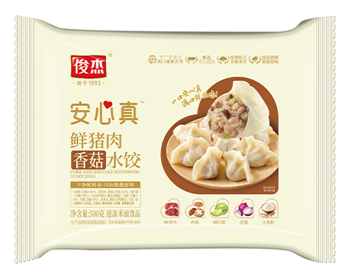 鮮豬肉香菇水餃